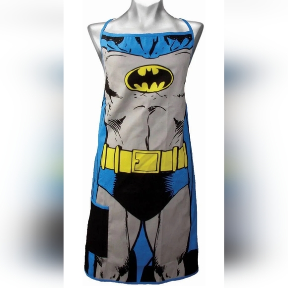 BRAND NEW unopened BATMAN (DC COMICS) KITCHEN APRON Super hero apron - Picture 2 of 2